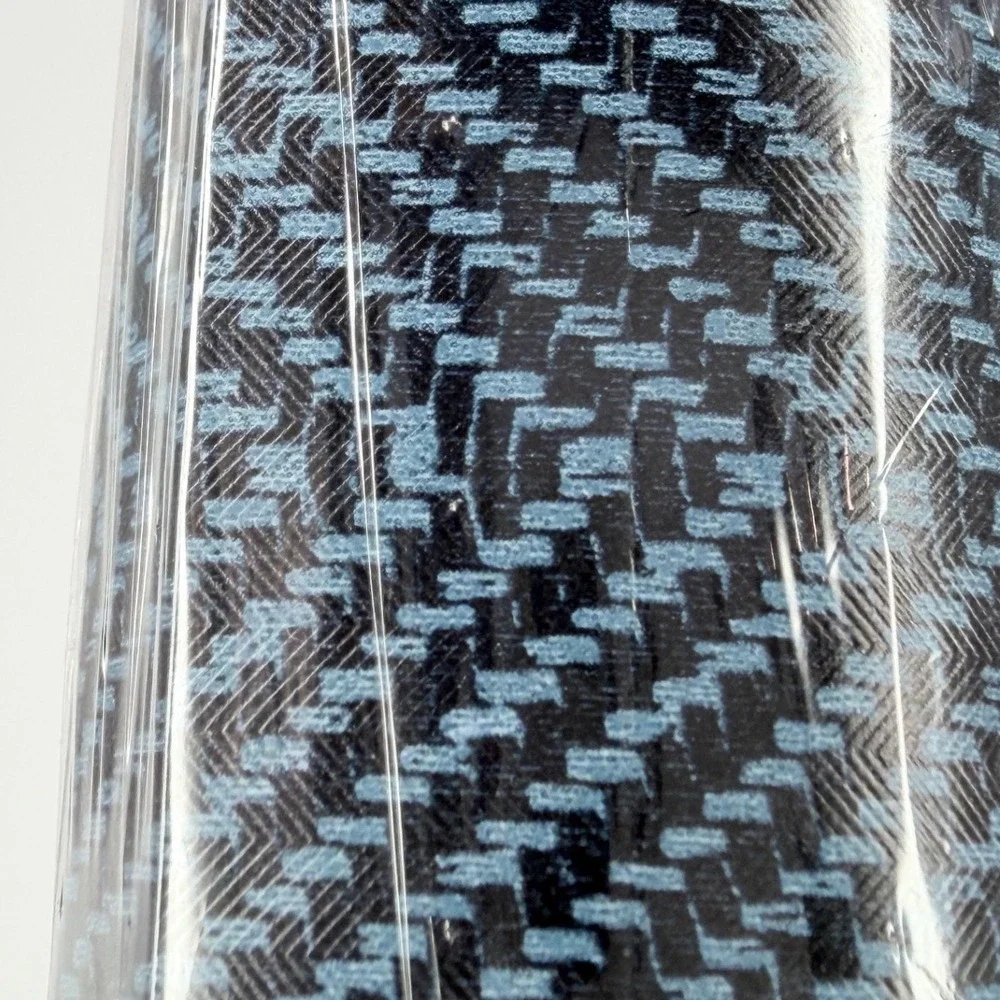 Bella Lux Luxe Heavy Weight Gift Wrap Navy Blue Herringbone 30